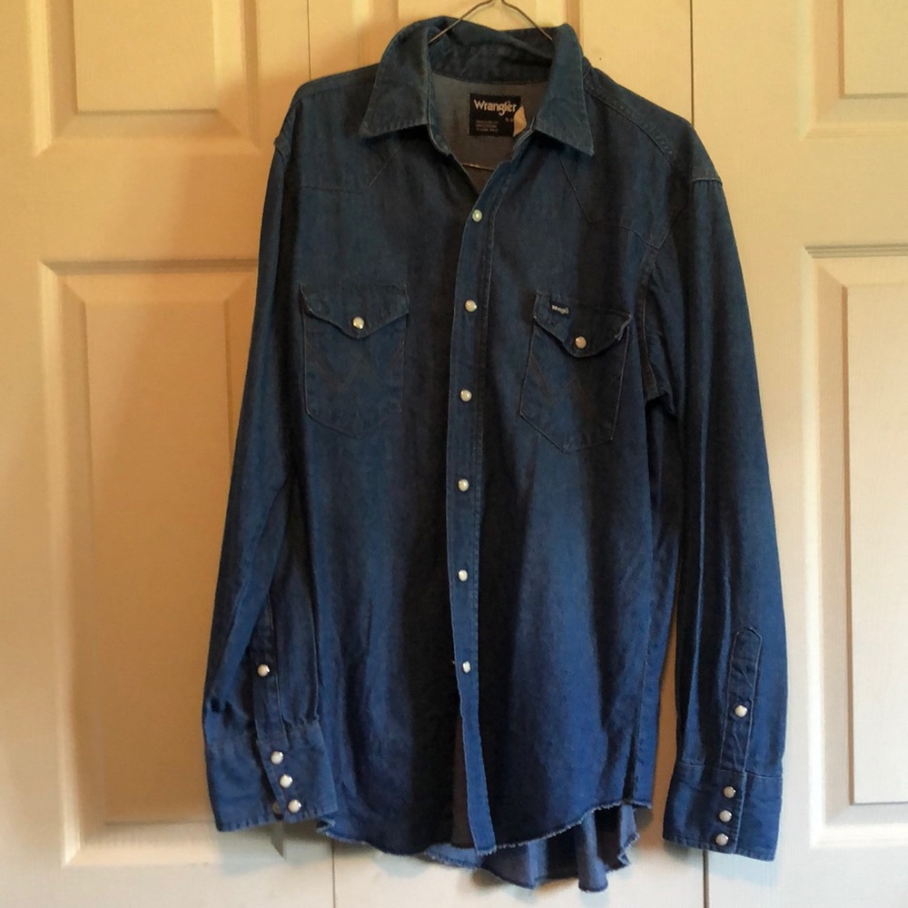Wrangler Denim button down